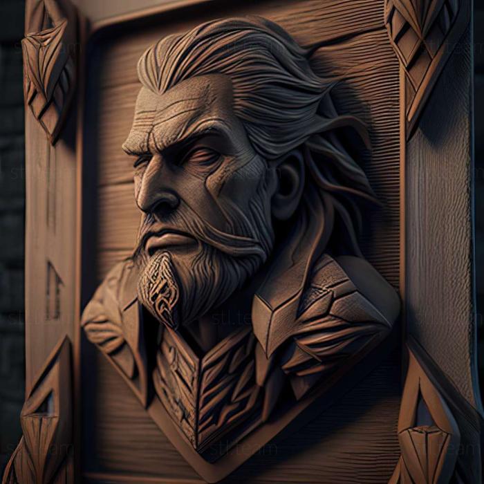 3D model Gwent The Witcher Card Game game (STL)
